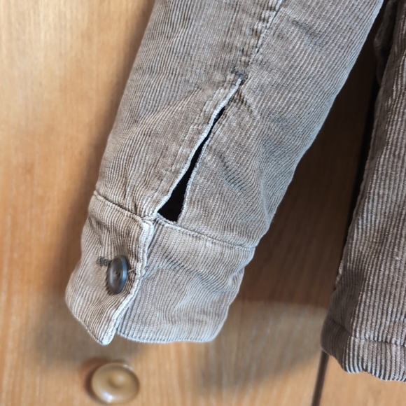 Y2K St Johns Bay Corduroy Sherpa Collar Jacket Coat - Picture 9 of 11